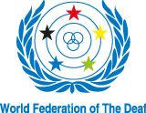 World Federation of the Deaf logo